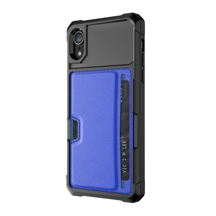 For iPhone XR ZM02 Card Slot Holder Phone Case