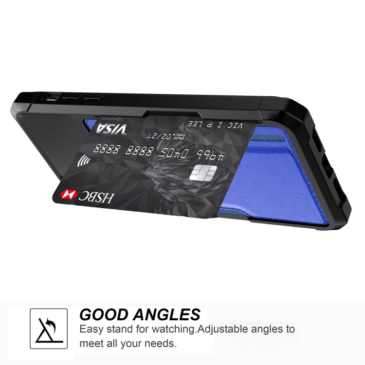 For iPhone XR ZM02 Card Slot Holder Phone Case
