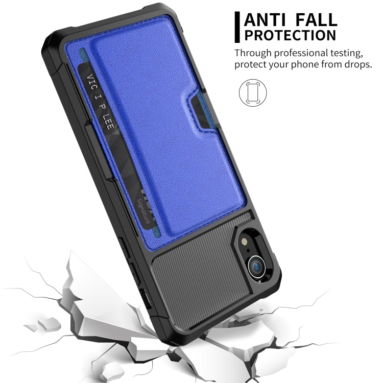 For iPhone XR ZM02 Card Slot Holder Phone Case