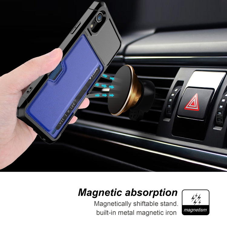 For iPhone XR ZM02 Card Slot Holder Phone Case