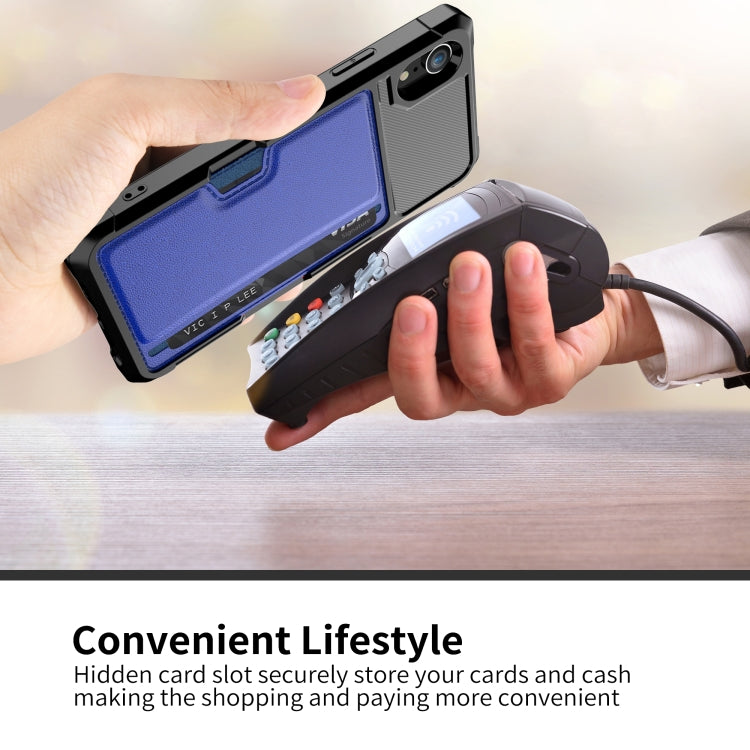 For iPhone XR ZM02 Card Slot Holder Phone Case