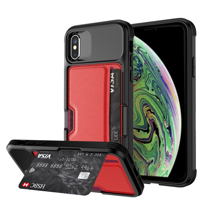 For iPhone XS Max ZM02 Card Slot Holder Phone Case
