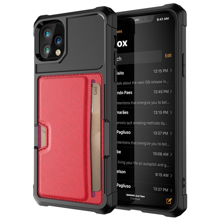 For iPhone 11 Pro ZM02 Card Slot Holder Phone Case