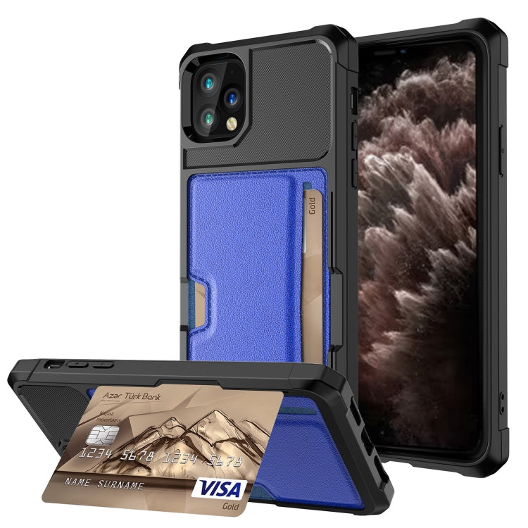 For iPhone 11 Pro ZM02 Card Slot Holder Phone Case