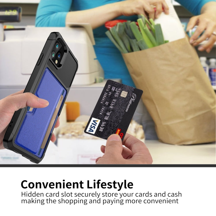 For iPhone 11 Pro ZM02 Card Slot Holder Phone Case