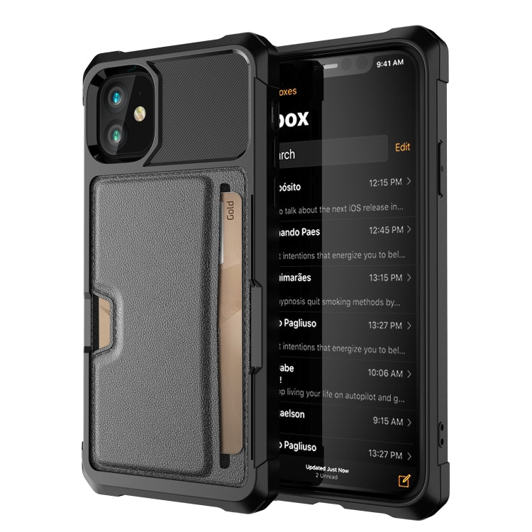 For iPhone 12 mini ZM02 Card Slot Holder Phone Case