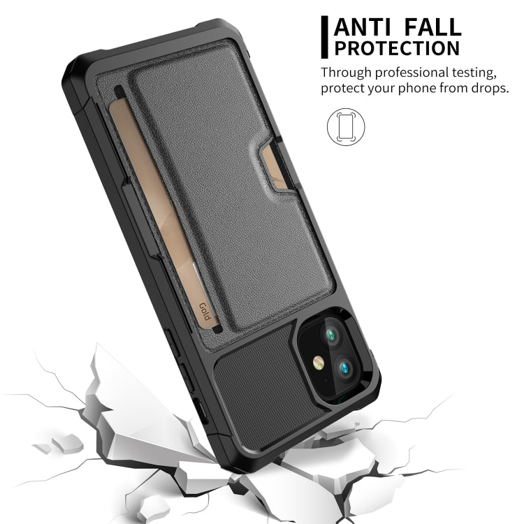 For iPhone 12 mini ZM02 Card Slot Holder Phone Case