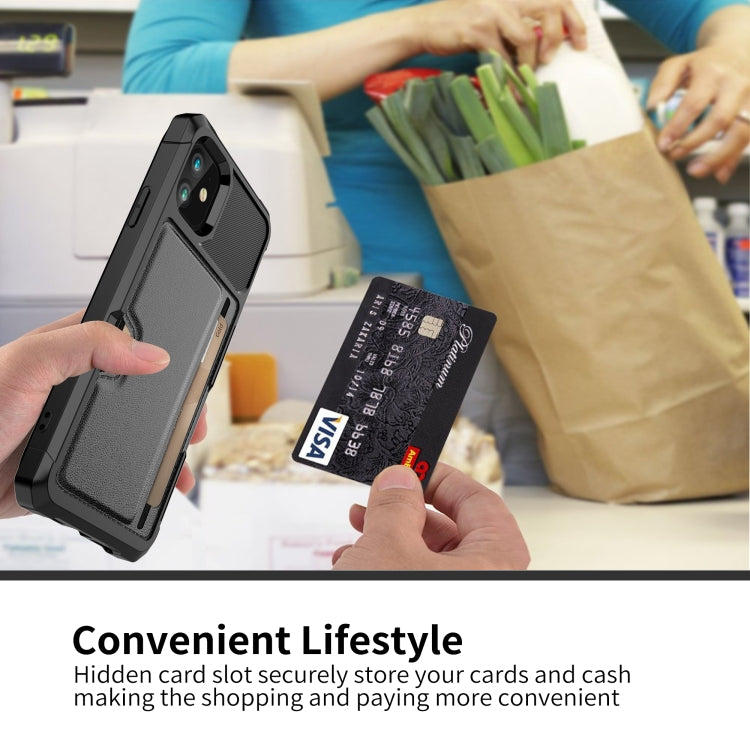 For iPhone 12 mini ZM02 Card Slot Holder Phone Case