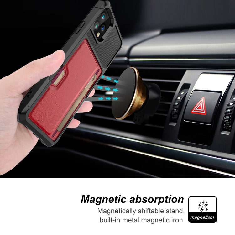 For iPhone 12 Pro ZM02 Card Slot Holder Phone Case