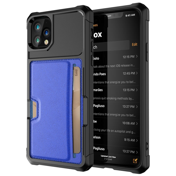 For iPhone 12 Pro ZM02 Card Slot Holder Phone Case