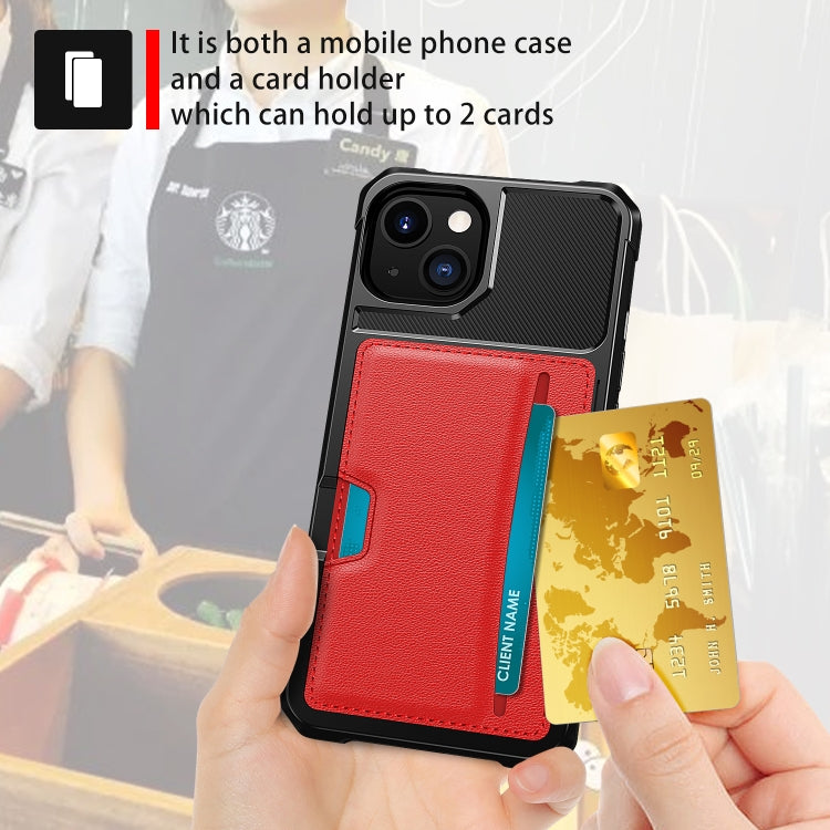 For iPhone 13 mini ZM02 Card Slot Holder Phone Case