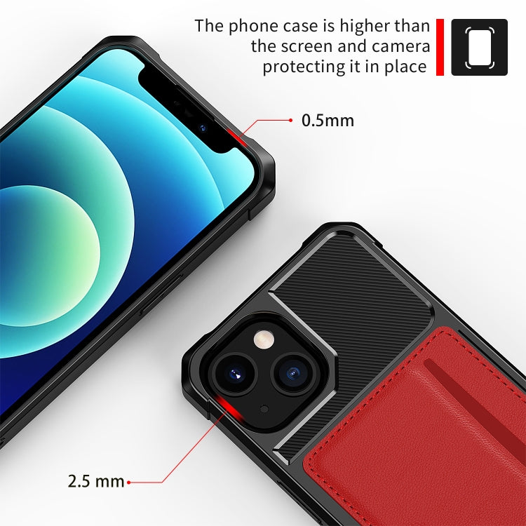 For iPhone 13 mini ZM02 Card Slot Holder Phone Case