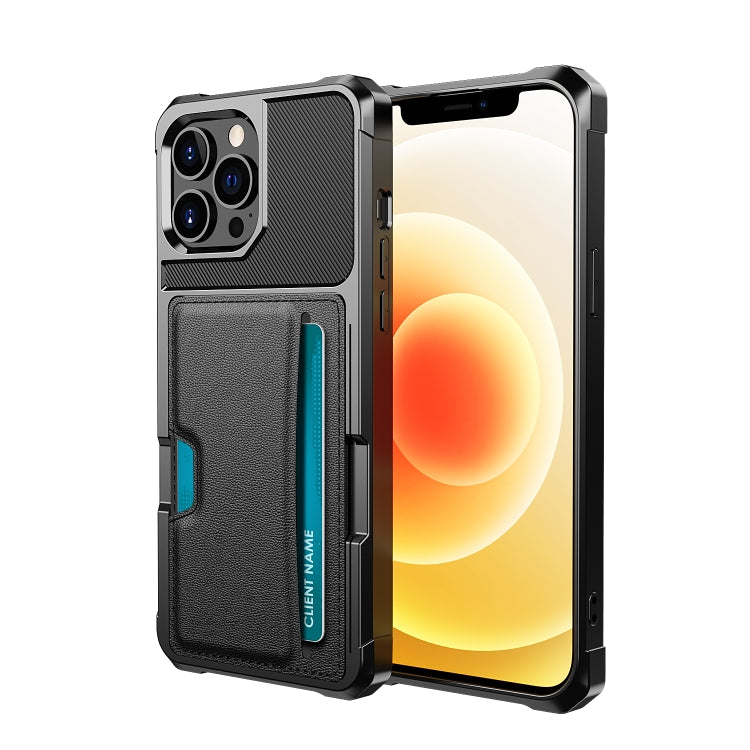 For iPhone 13 Pro ZM02 Card Slot Holder Phone Case
