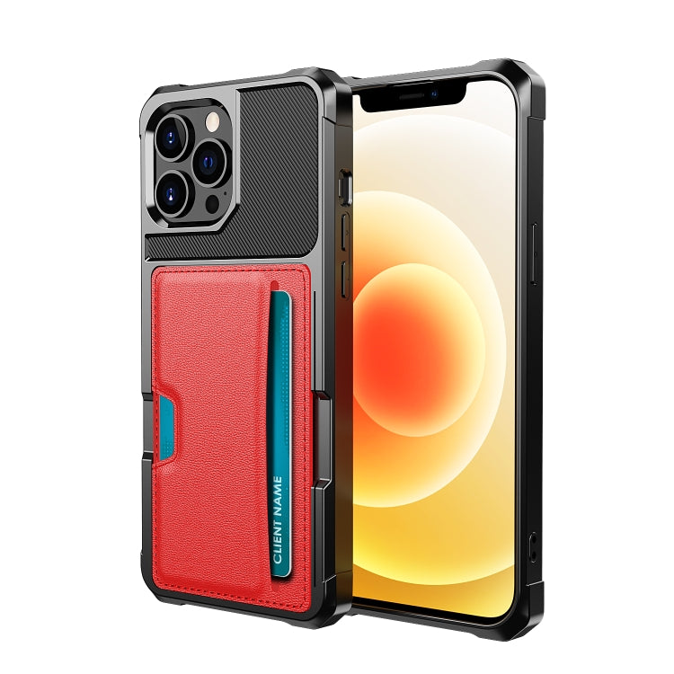 For iPhone 13 Pro ZM02 Card Slot Holder Phone Case