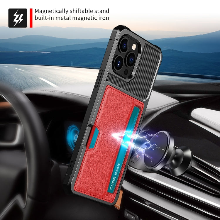 For iPhone 13 Pro ZM02 Card Slot Holder Phone Case
