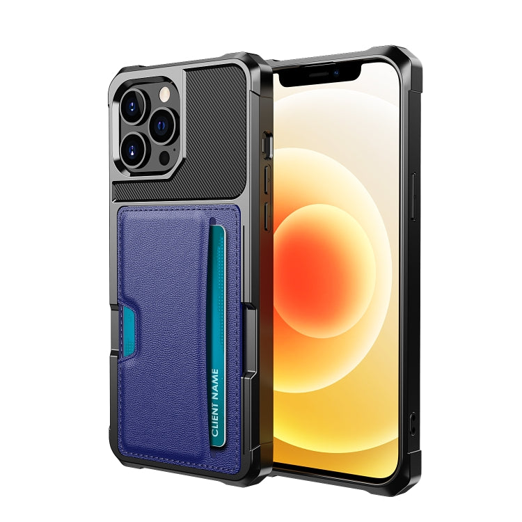 For iPhone 13 Pro ZM02 Card Slot Holder Phone Case