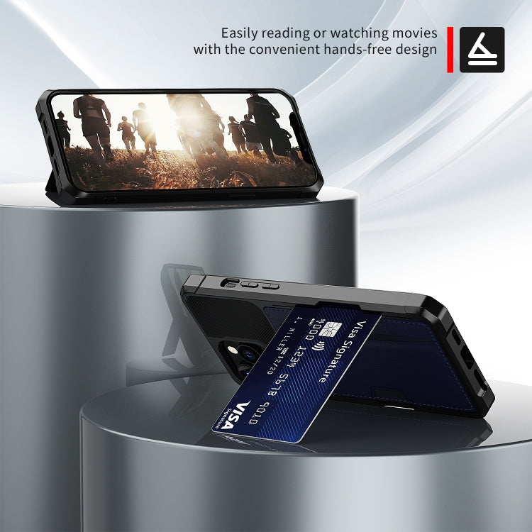 For iPhone 13 Pro ZM02 Card Slot Holder Phone Case