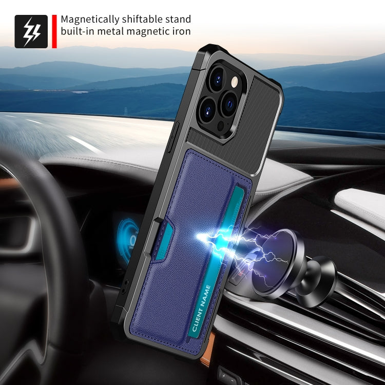 For iPhone 13 Pro Max ZM02 Card Slot Holder Phone Case