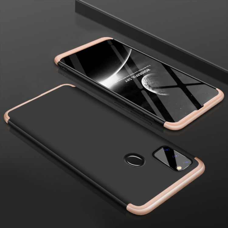 For Galaxy M30s GKK Three Stage Splicing Full Coverage PC Case