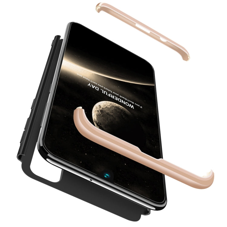 For Galaxy M30s GKK Three Stage Splicing Full Coverage PC Case