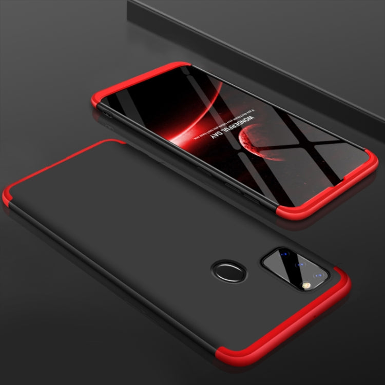 For Galaxy M30s GKK Three Stage Splicing Full Coverage PC Case