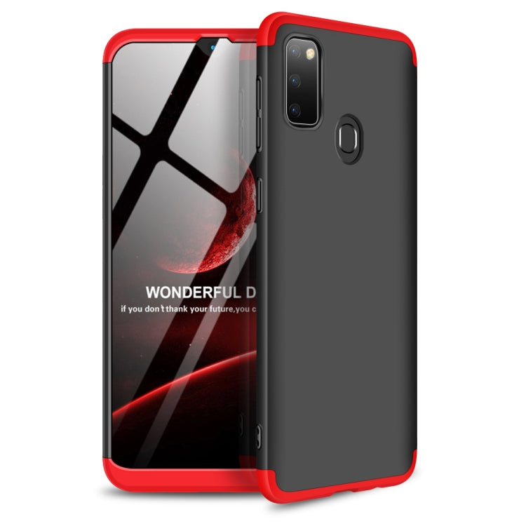 For Galaxy M30s GKK Three Stage Splicing Full Coverage PC Case