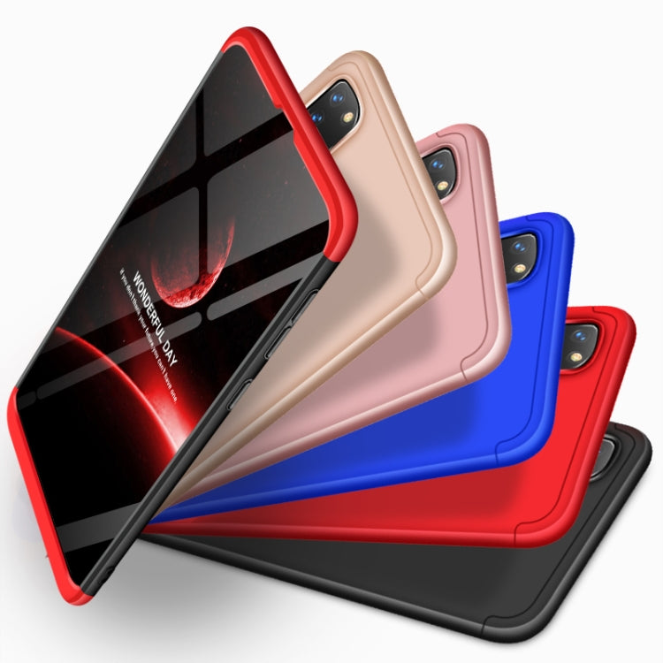 For Galaxy M30s GKK Three Stage Splicing Full Coverage PC Case