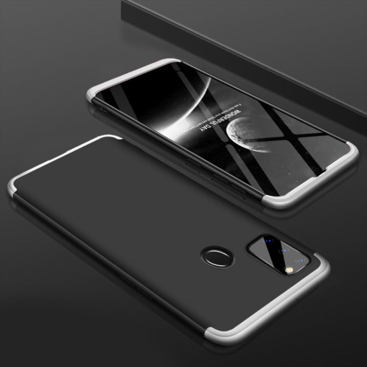 For Galaxy M30s GKK Three Stage Splicing Full Coverage PC Case