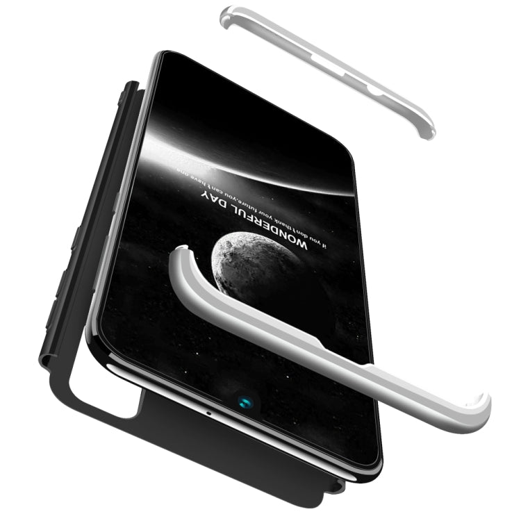 For Galaxy M30s GKK Three Stage Splicing Full Coverage PC Case
