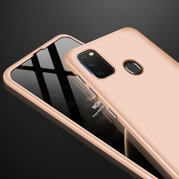 For Galaxy M30s GKK Three Stage Splicing Full Coverage PC Case