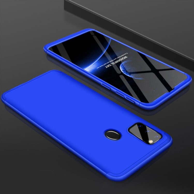 For Galaxy M30s GKK Three Stage Splicing Full Coverage PC Case