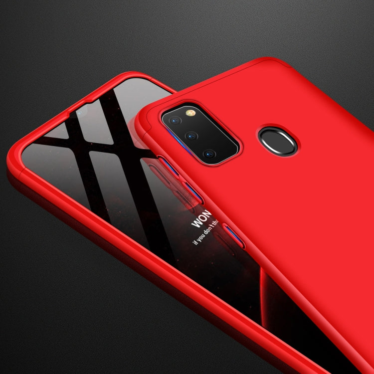 For Galaxy M30s GKK Three Stage Splicing Full Coverage PC Case