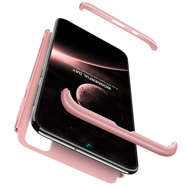 For Galaxy M30s GKK Three Stage Splicing Full Coverage PC Case