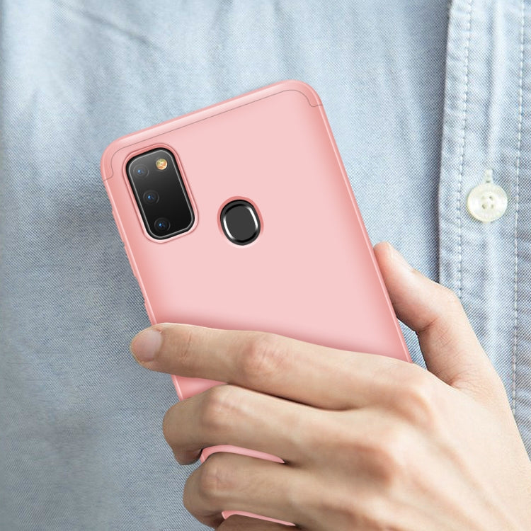 For Galaxy M30s GKK Three Stage Splicing Full Coverage PC Case
