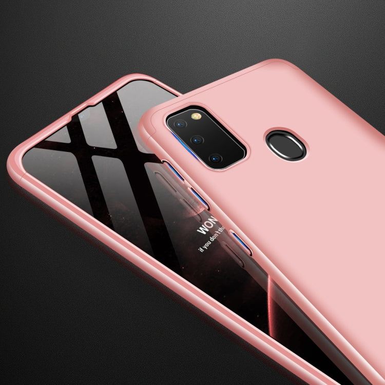 For Galaxy M30s GKK Three Stage Splicing Full Coverage PC Case