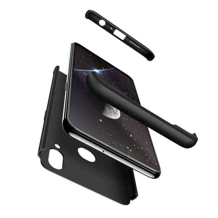 For Galaxy A10s GKK Three Stage Splicing Full Coverage PC Case