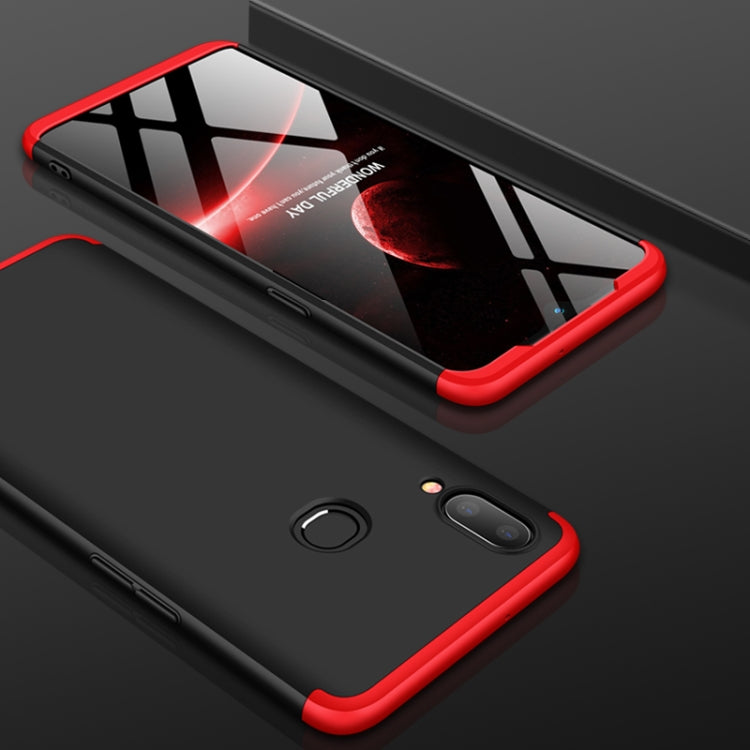 For Galaxy A10s GKK Three Stage Splicing Full Coverage PC Case