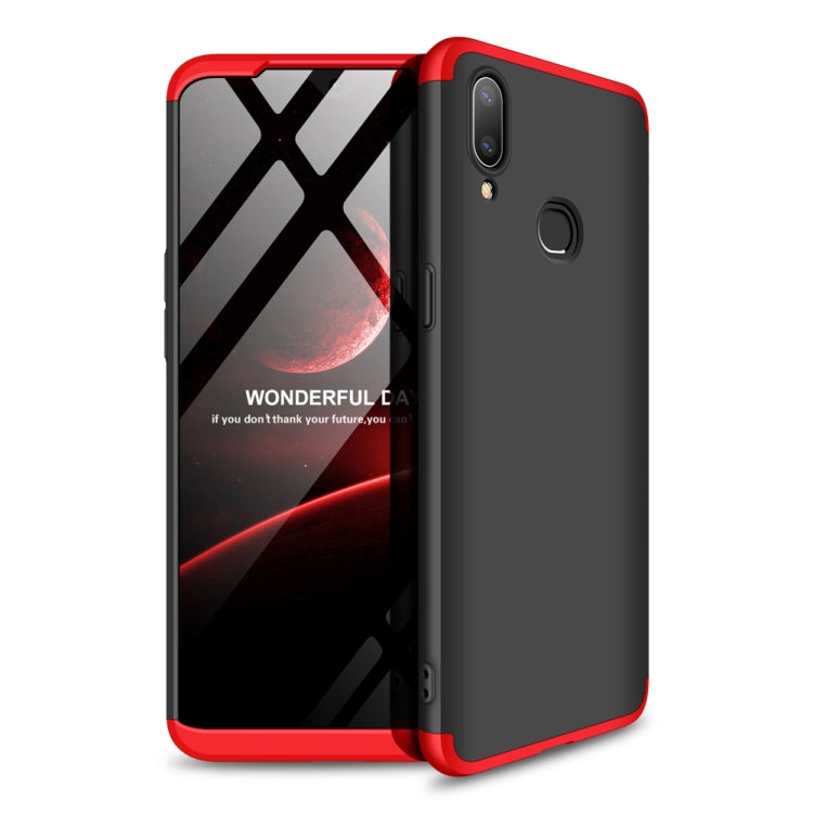 For Galaxy A10s GKK Three Stage Splicing Full Coverage PC Case