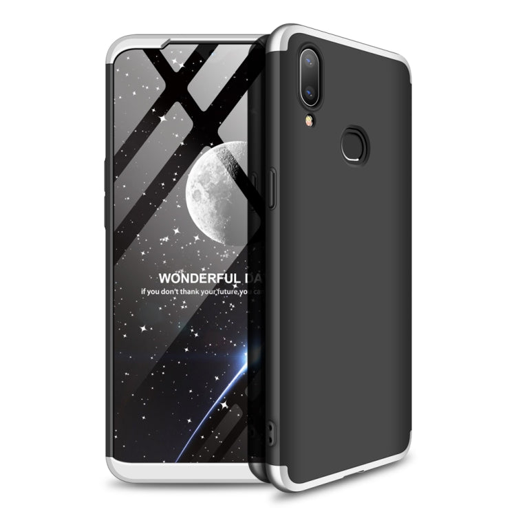 For Galaxy A10s GKK Three Stage Splicing Full Coverage PC Case