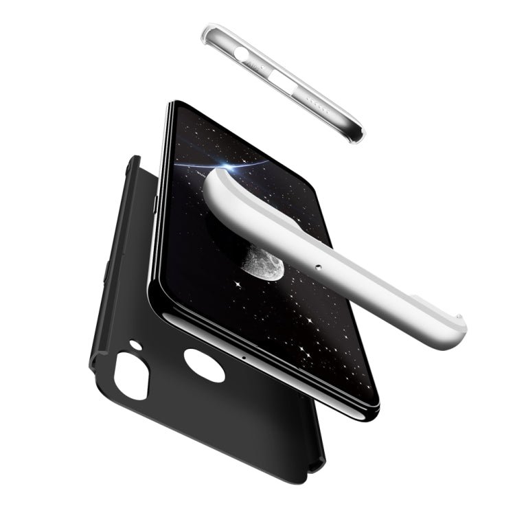 For Galaxy A10s GKK Three Stage Splicing Full Coverage PC Case