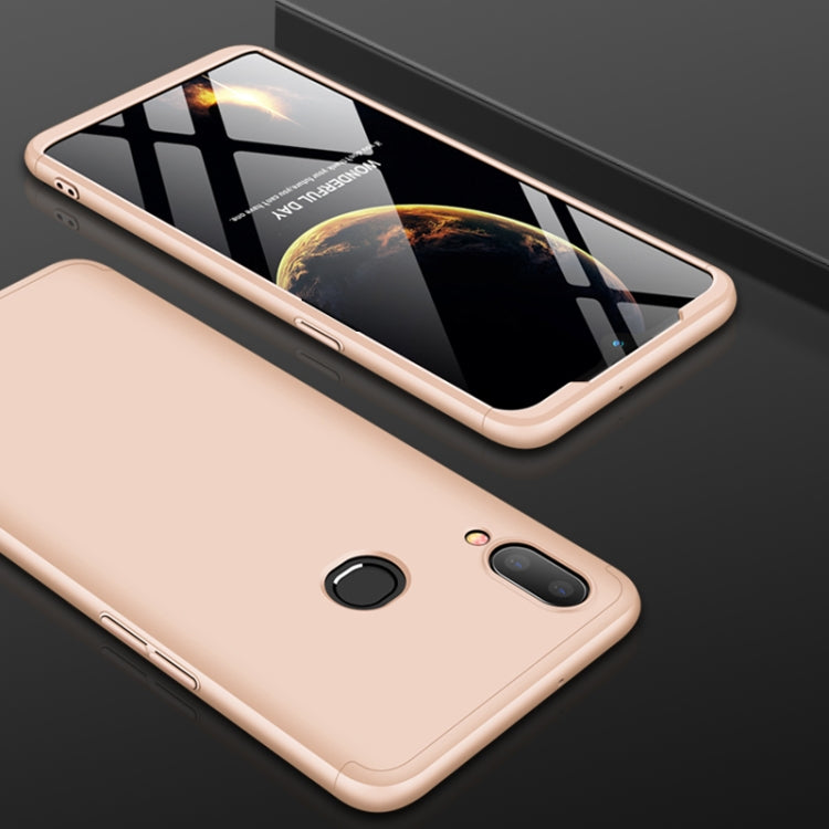 For Galaxy A10s GKK Three Stage Splicing Full Coverage PC Case