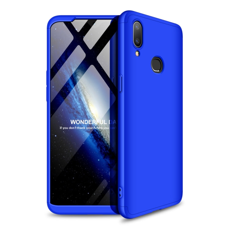 For Galaxy A10s GKK Three Stage Splicing Full Coverage PC Case
