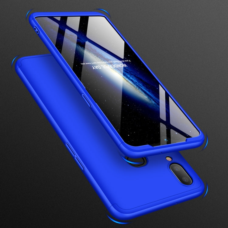 For Galaxy A10s GKK Three Stage Splicing Full Coverage PC Case