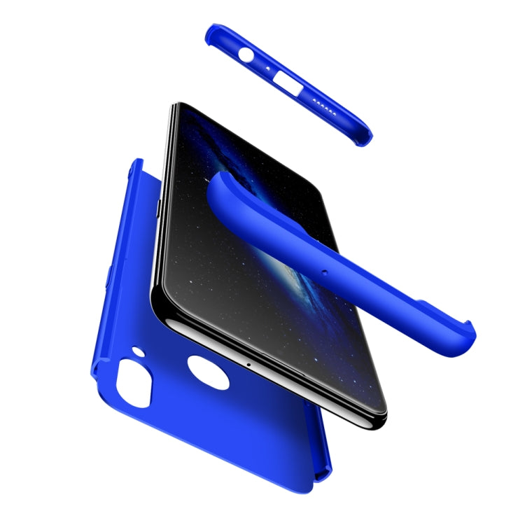 For Galaxy A10s GKK Three Stage Splicing Full Coverage PC Case