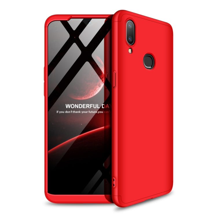 For Galaxy A10s GKK Three Stage Splicing Full Coverage PC Case