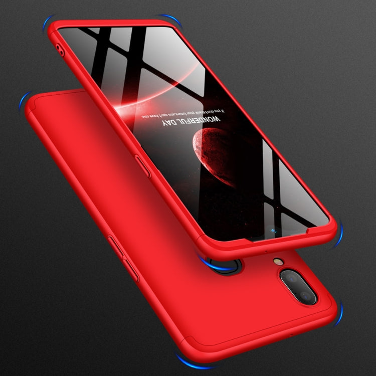 For Galaxy A10s GKK Three Stage Splicing Full Coverage PC Case