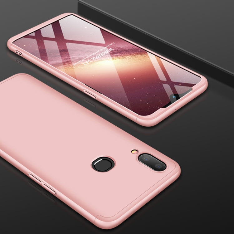 For Galaxy A10s GKK Three Stage Splicing Full Coverage PC Case