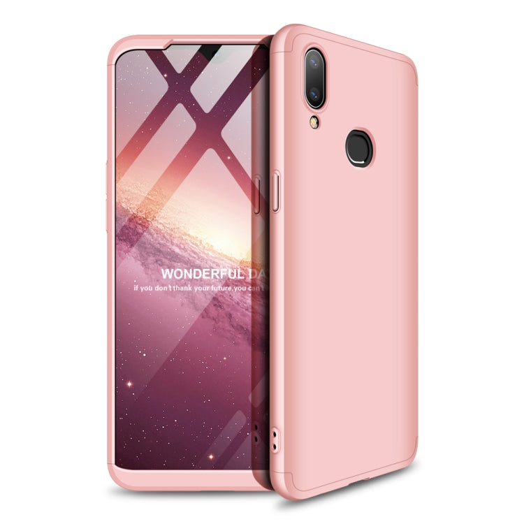 For Galaxy A10s GKK Three Stage Splicing Full Coverage PC Case