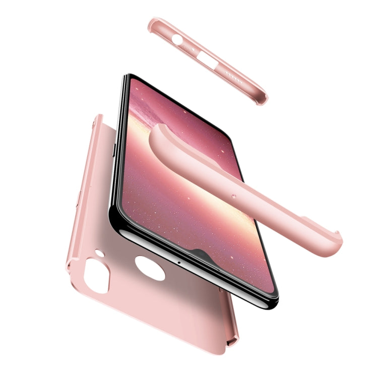 For Galaxy A10s GKK Three Stage Splicing Full Coverage PC Case