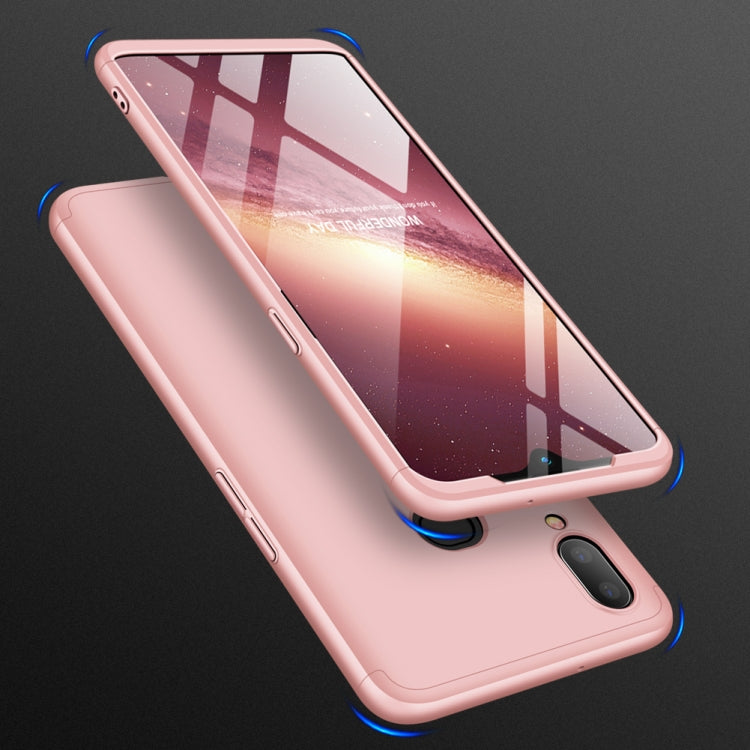 For Galaxy A10s GKK Three Stage Splicing Full Coverage PC Case